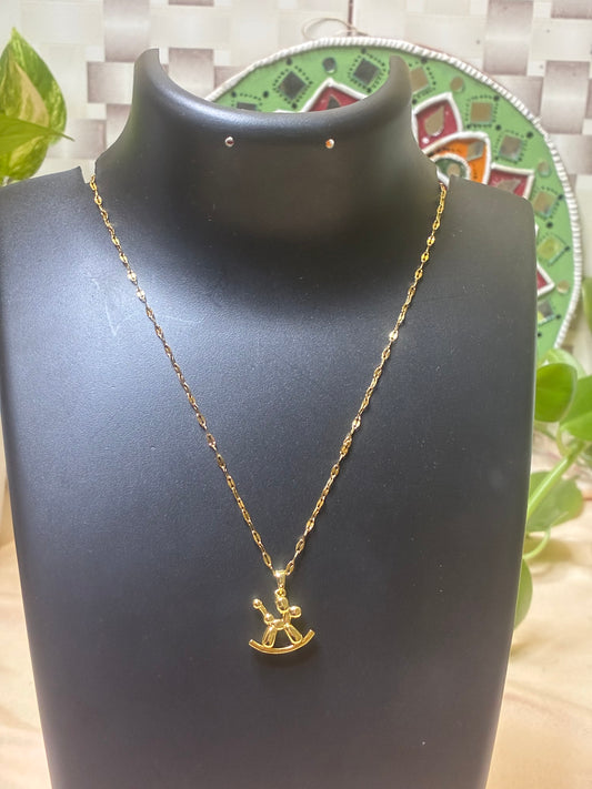 New Stock! Modern thinking balloon dog necklace