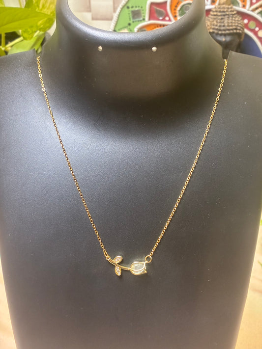 New Stock! Golden tulip Necklace