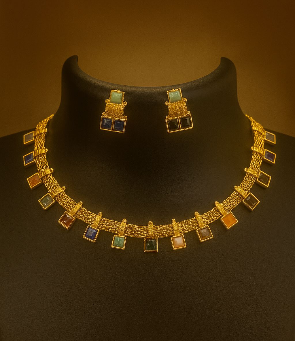 Add a Pop of Luxury to Your Style - Golden Beauty with a Modern Twist