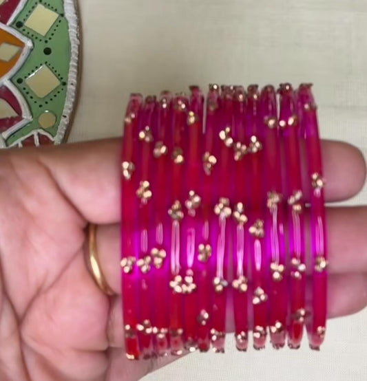 Stone kuppivala/ glass bangles