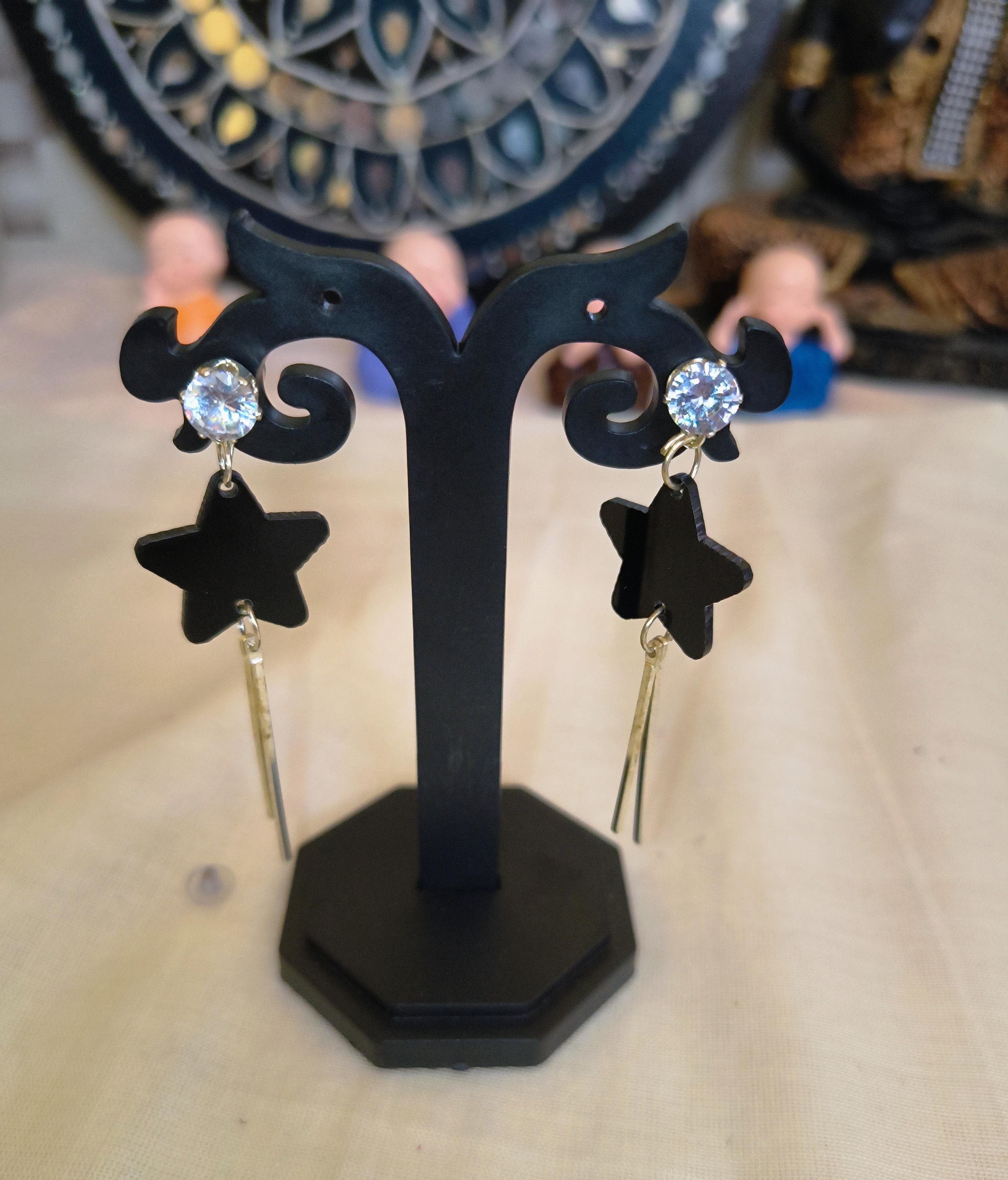 Star Hanging Earrings |Daily wear category