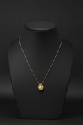 New stock! Claw single diamond gold colour necklace! Stainless steel