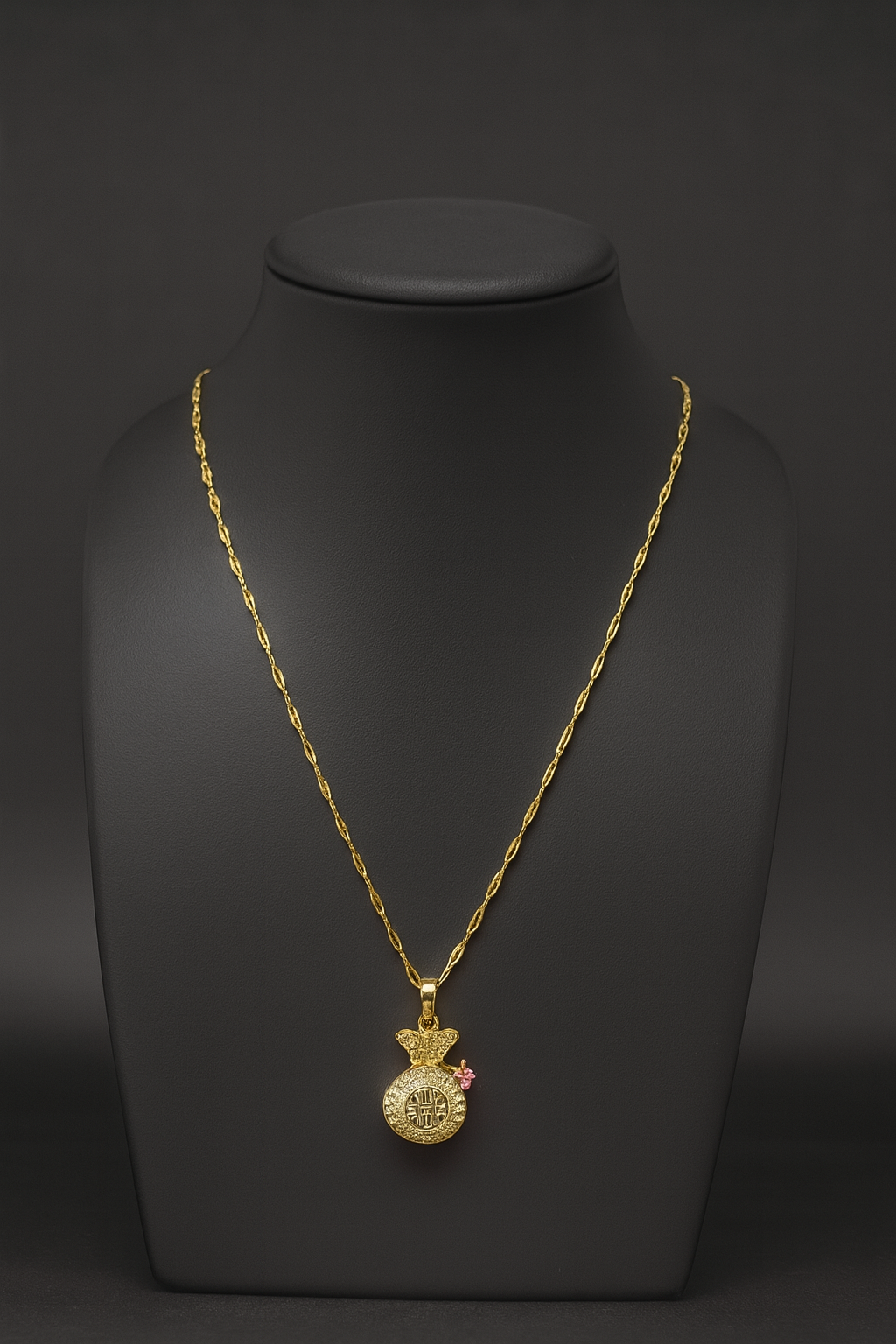 New Stock! Symbol of full of blessing Necklace Anti tarnish|Golden plated|