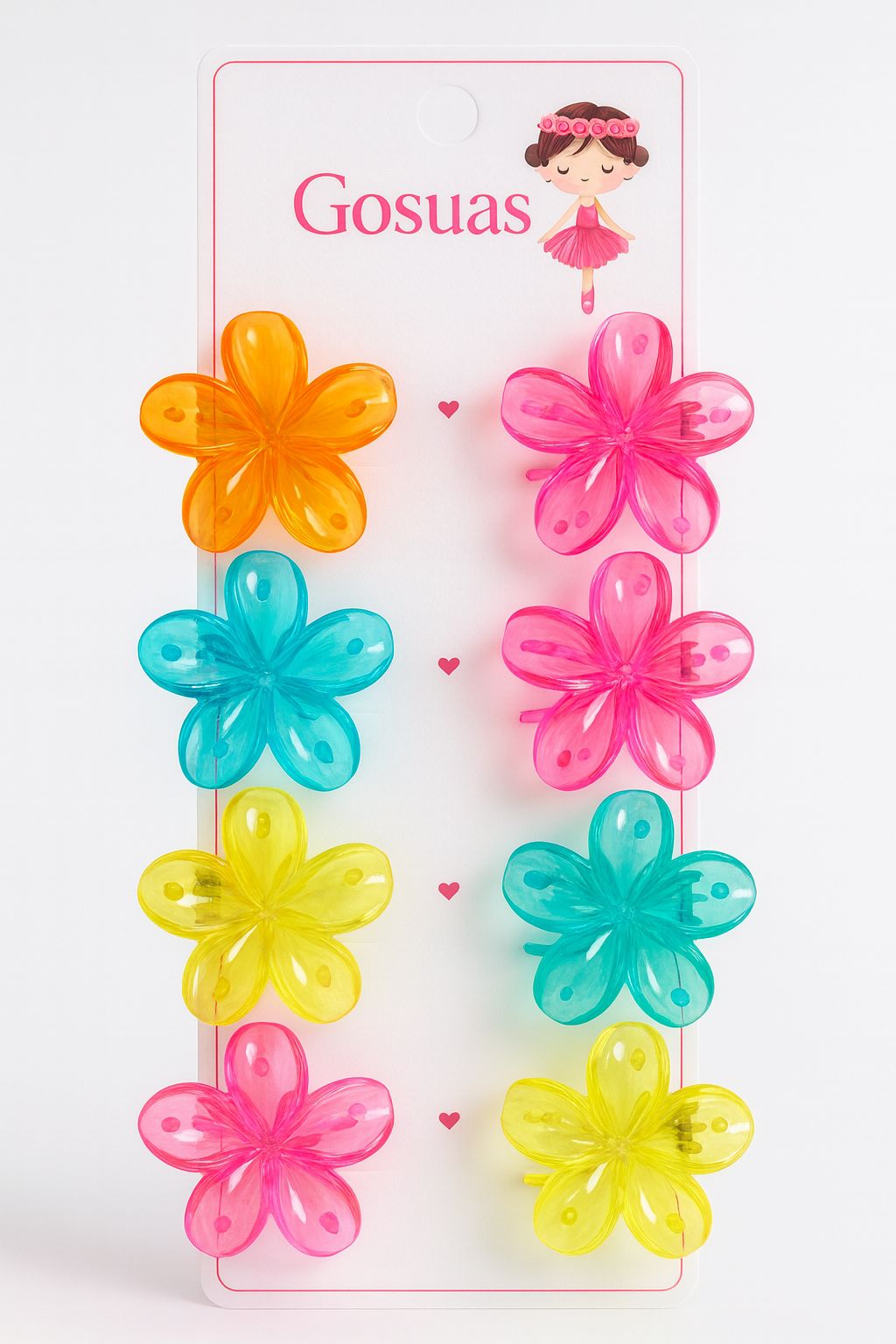 Daily Wear Fashion hair clips Multi colour
