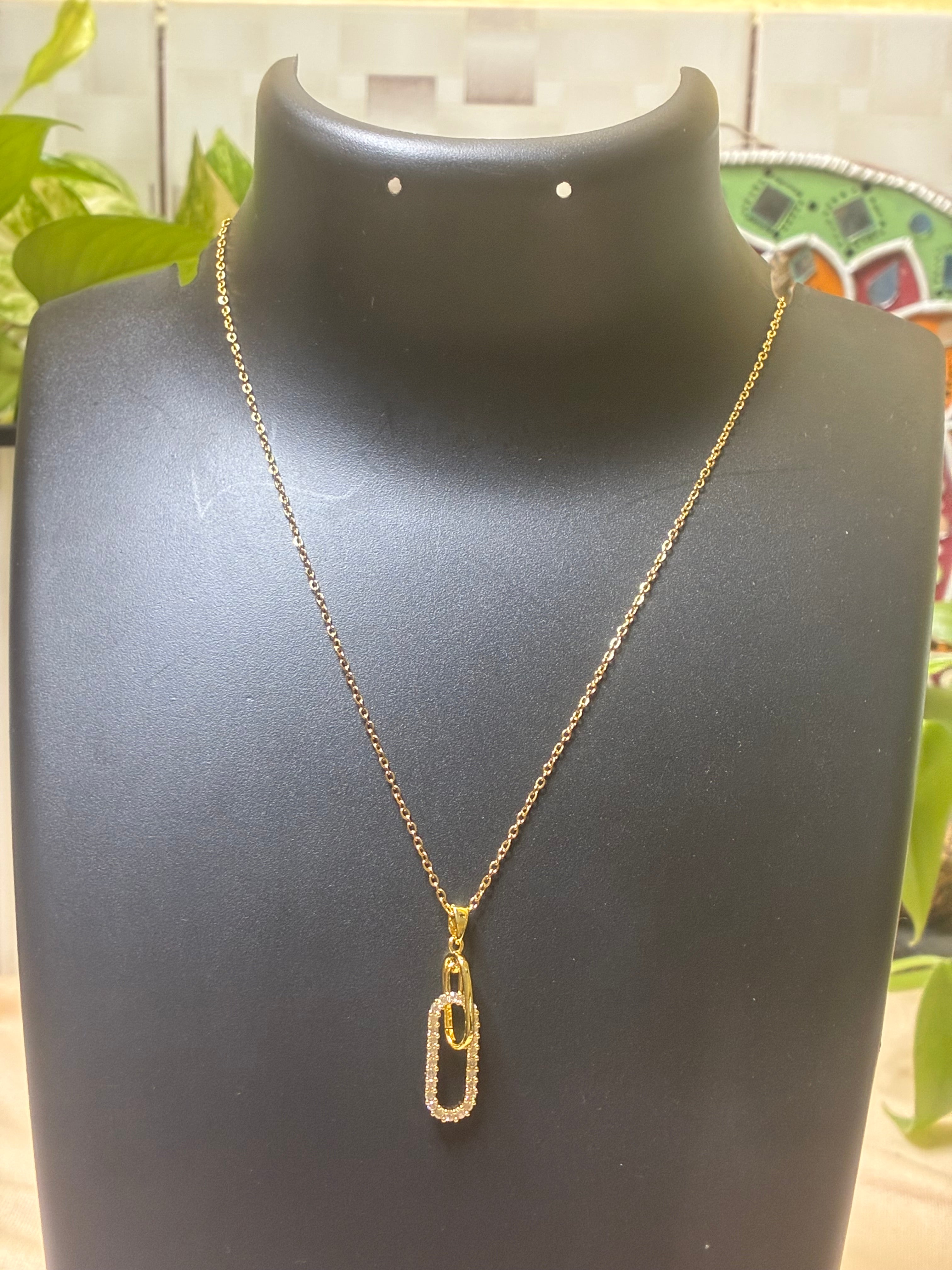 New stock!X 343 Gold plated|Anti tarnish! Stainless steel model| Inspired from Indian actress