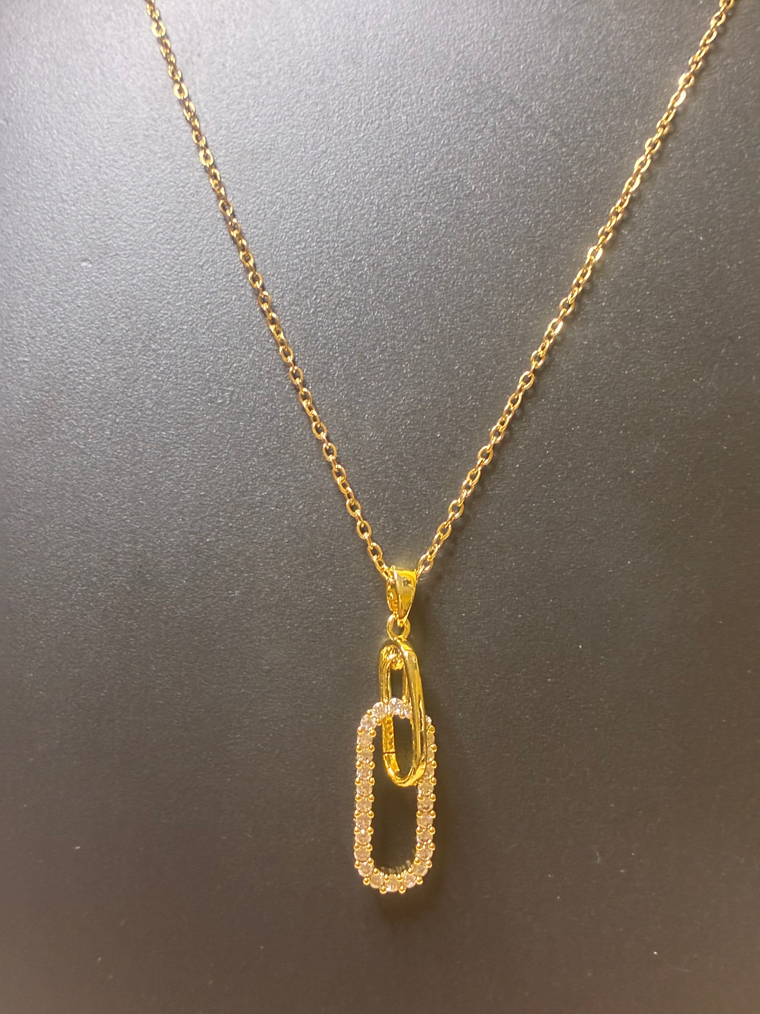 New stock!X 343 Gold plated|Anti tarnish! Stainless steel model| Inspired from Indian actress
