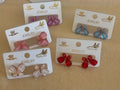 Daily wear earrings!Butterfly symbol multicolour