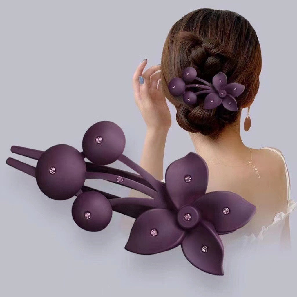 High grade butterfly clip with artifact hair pin!!✨💫