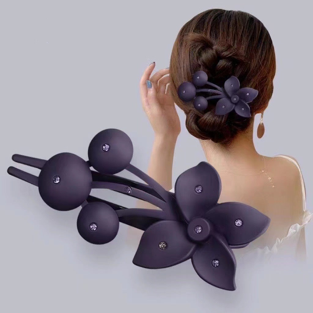 High grade butterfly clip with artifact hair pin!!✨💫