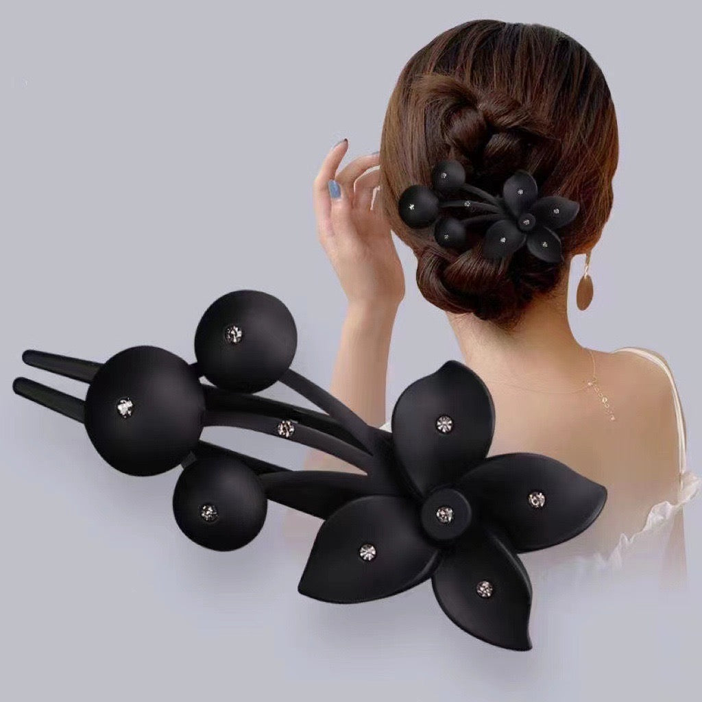 High grade butterfly clip with artifact hair pin!!✨💫