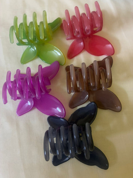 Butterfly crab hair clips|Medium size