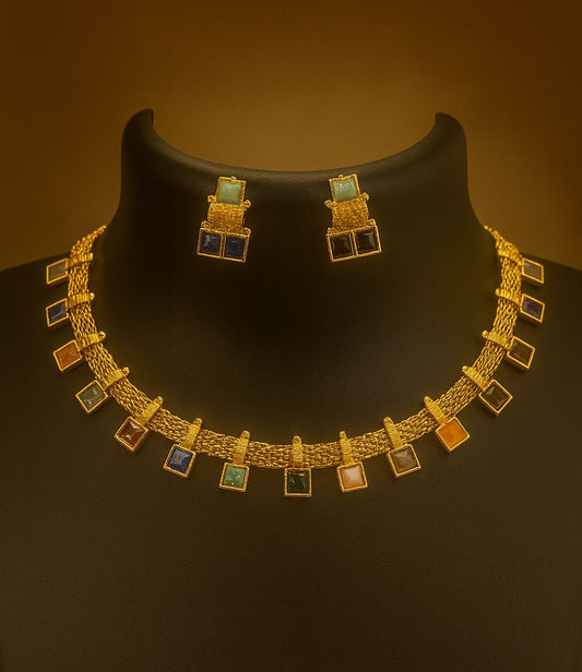 Add a Pop of Luxury to Your Style - Golden Beauty with a Modern Twist