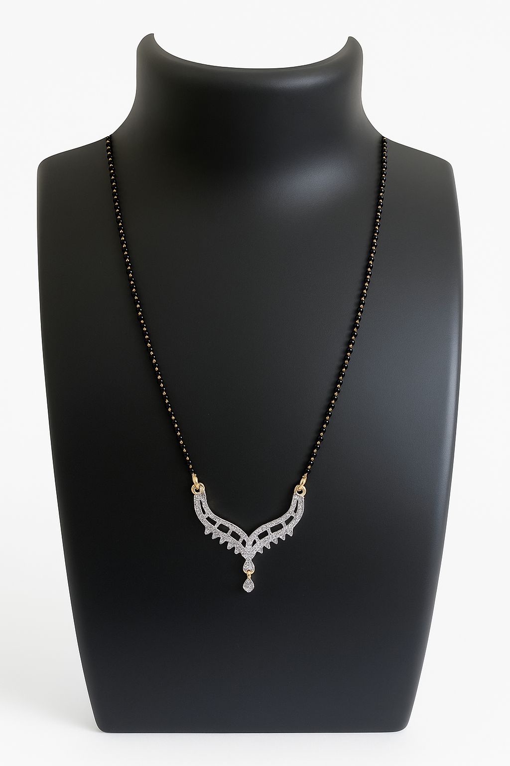 Women daily wear black pearl Mangalsuthra/Thali designed chain |Multi Style