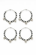 Kids (0-2 yrs) Anklet/Kathala | Cute black & white beads