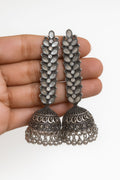 white metal long stud jimukha