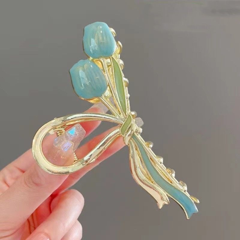 Cute Modern Style Sweet Women's Flower Alloy Plating Hair