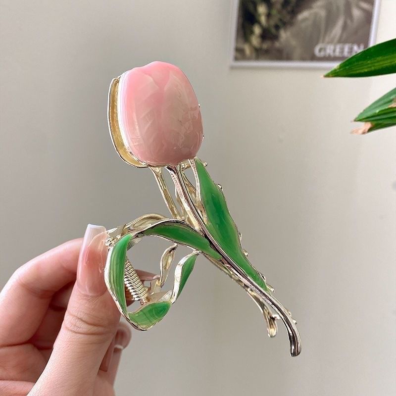 Cute Modern Style Sweet Women's Flower Alloy Plating Hair