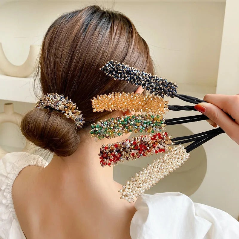 Crystal hair band
