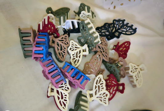 New Arrival|Butterfly style hair claws Multiple shades