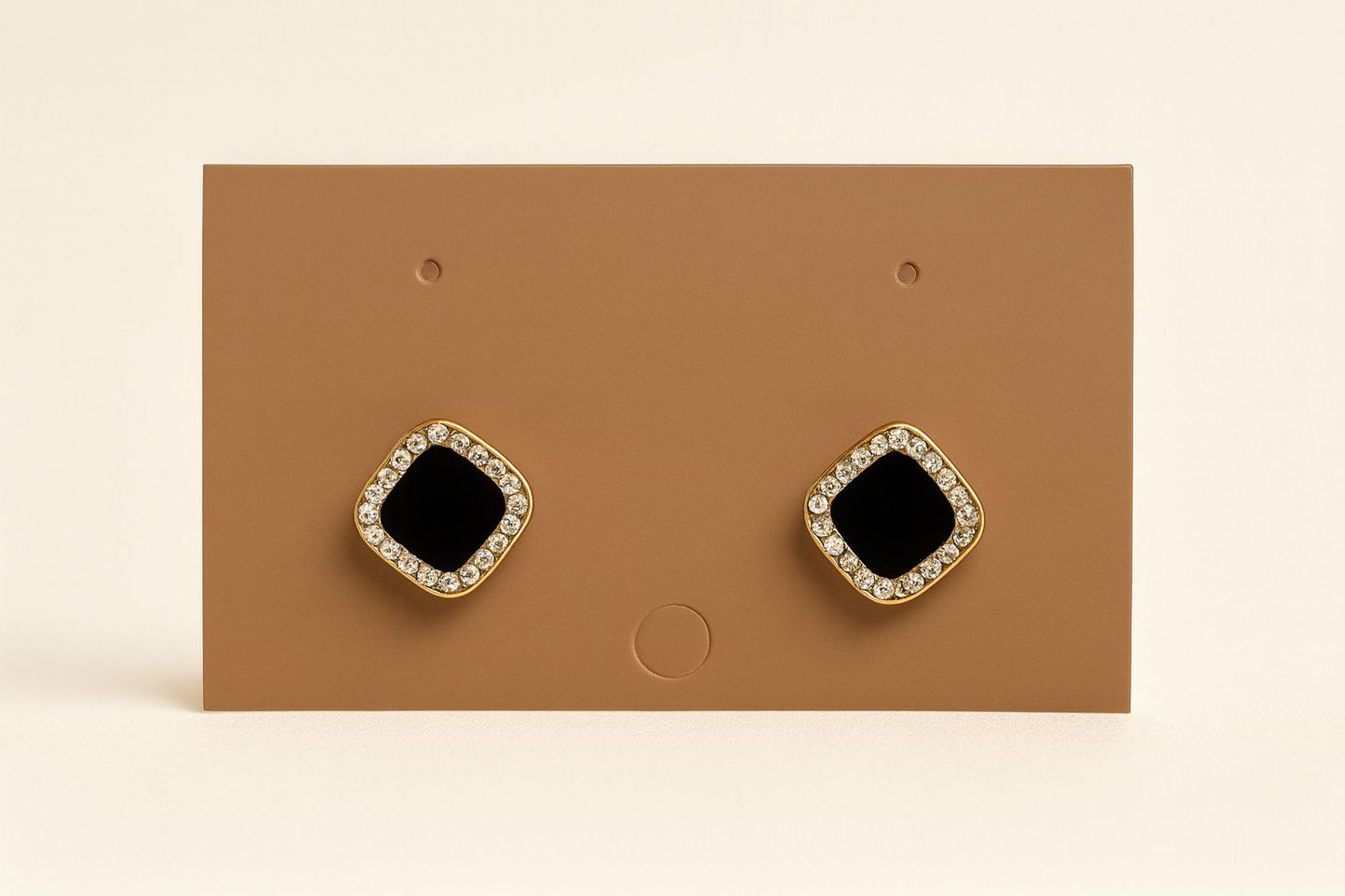 Daily Wear simple earrings|Korean style|Pookie-new Gen|black