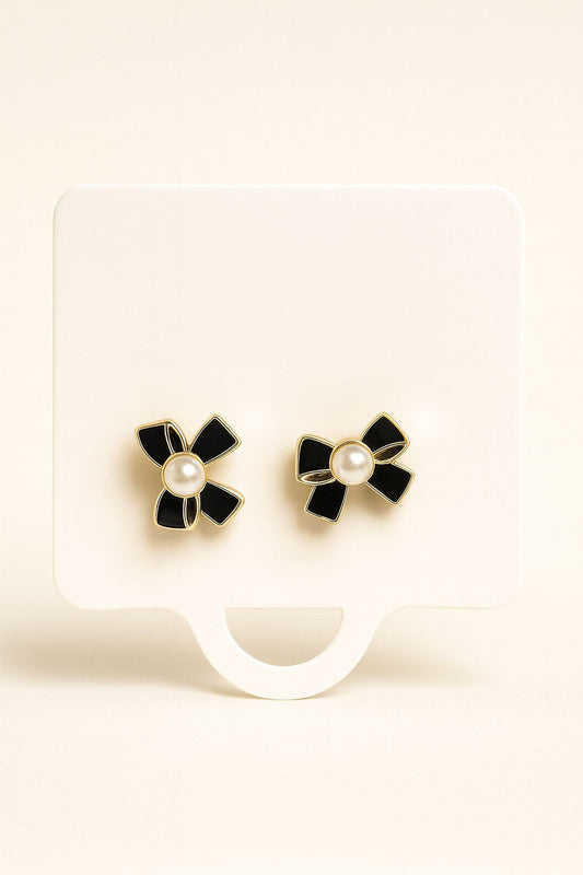 Daily Wear simple earrings|Korean style|Pookie-new Gen|black