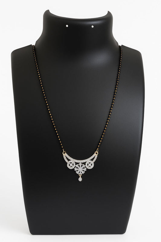 Women daily wear black pearl Mangalsuthra/Thali designed chain |Multi Style