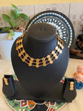 New Arrival! Multi Layered coin chocker with earrings!