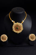 New stock |beautiful neck chocker with earrings|Function wear|