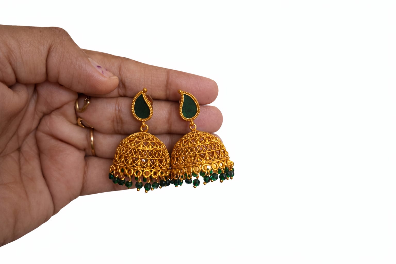 Green mango shaped jimukha