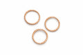 Rose gold finishing ring nose pin