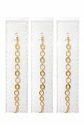 Unisex stainless steel adjustable hand chain
