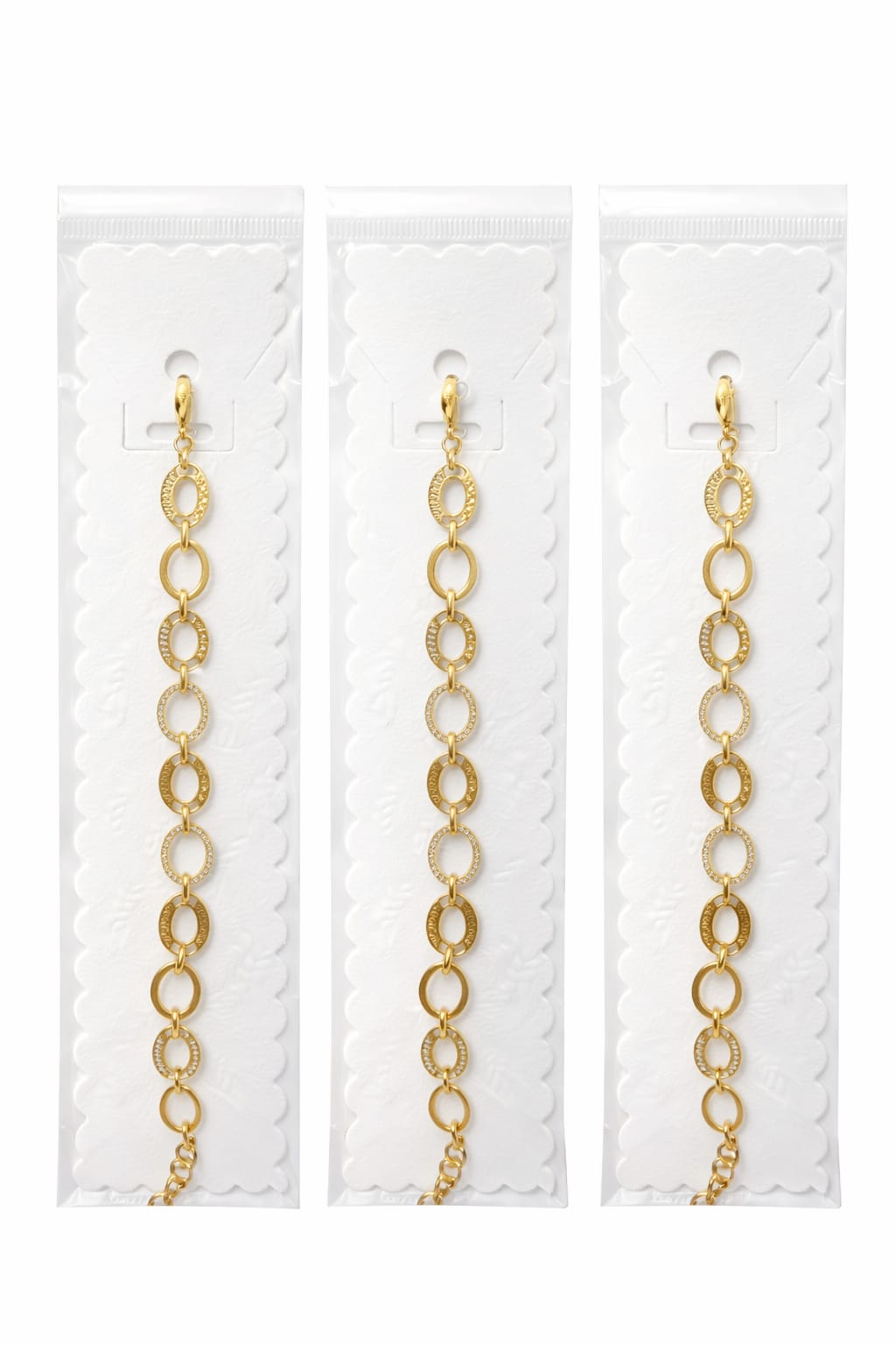 Unisex stainless steel adjustable hand chain