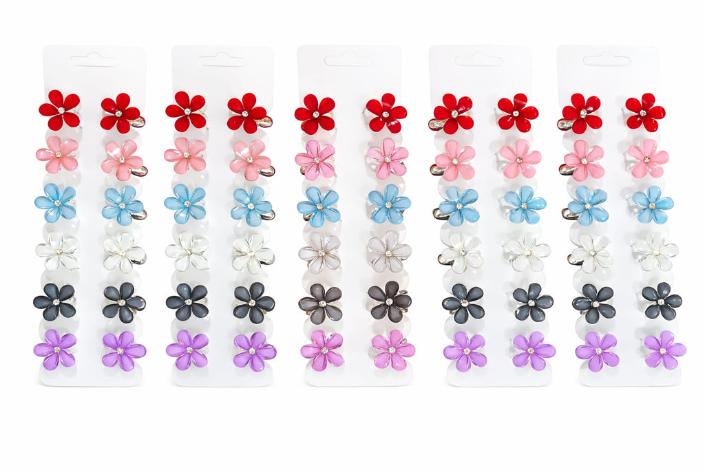 Gold and silver inner coating high quality stone plated hair accessories