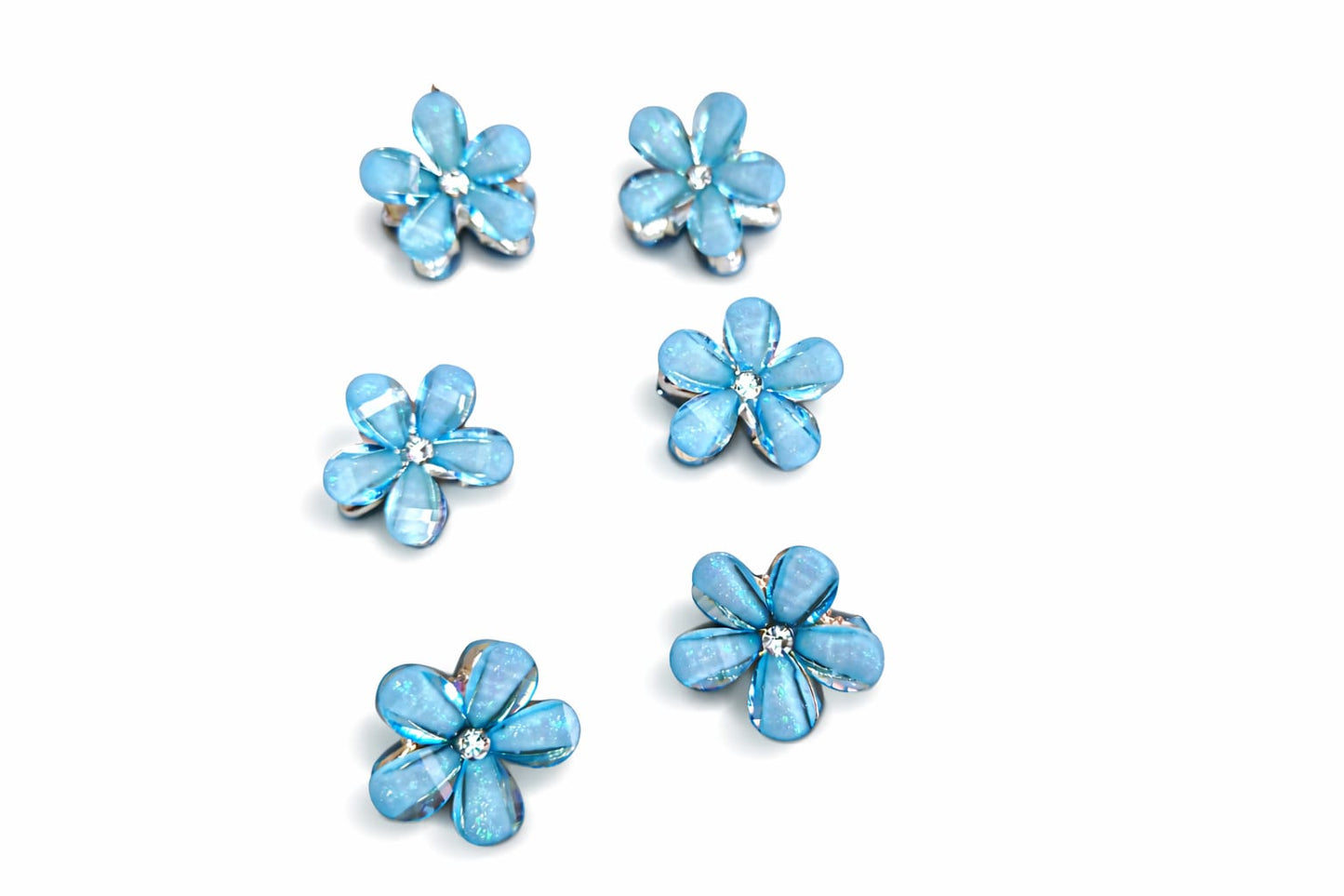 Gold and silver inner coating high quality stone plated hair accessories