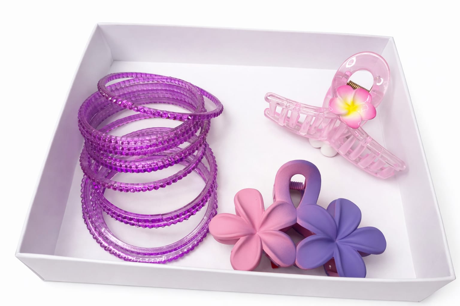 Glass bangles combo set