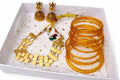 Glass bangles combo set