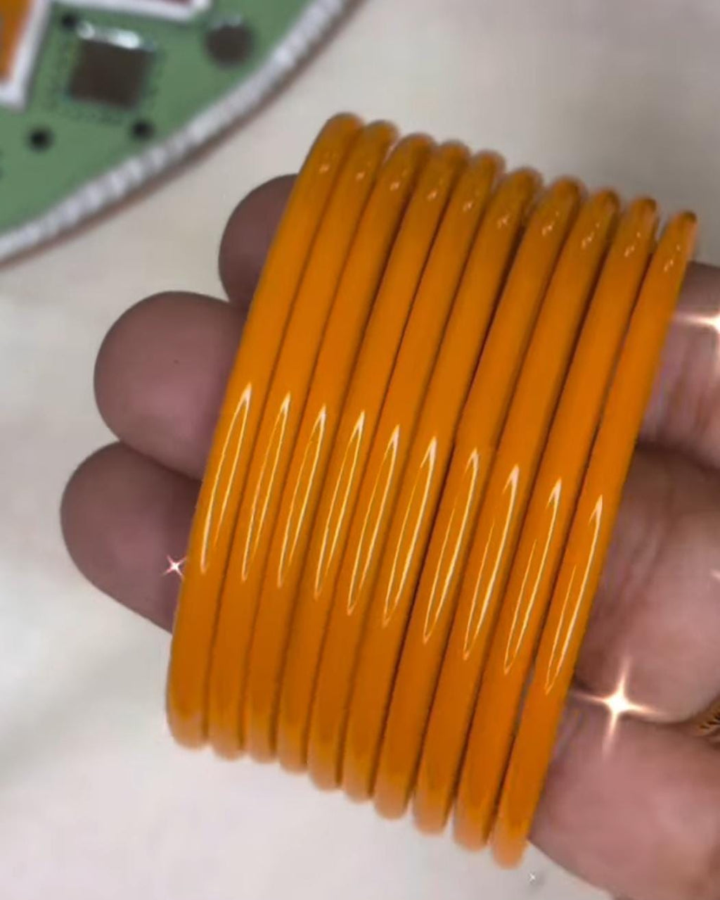 Plain glass bangles