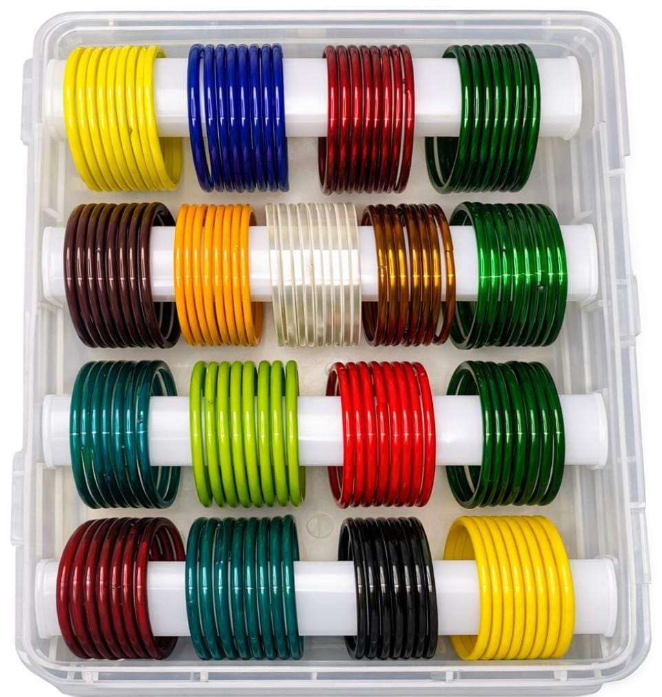 Plain glass bangles