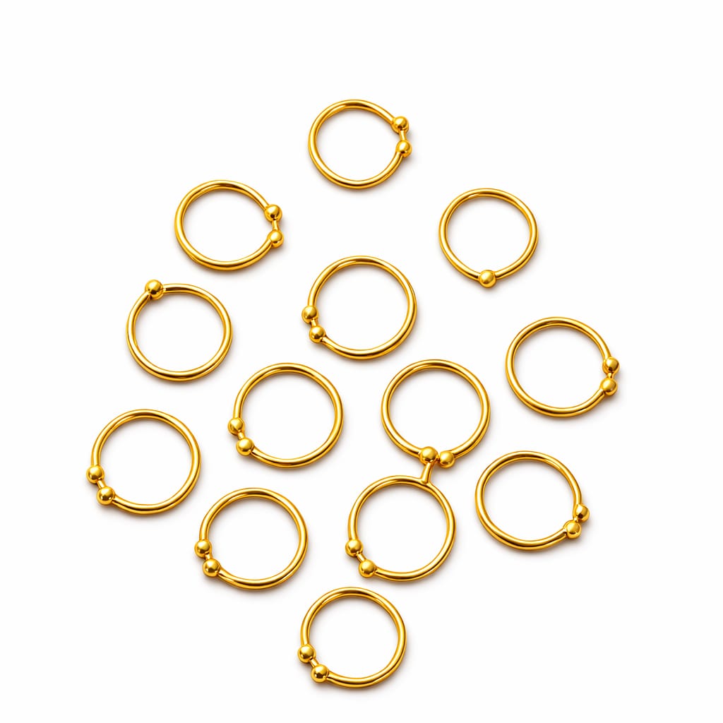 Gold covering adjustable Minchi