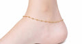 Simple designed beads anklet