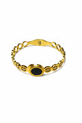 Anti tarnish Adjustable circle designed kada Bangles