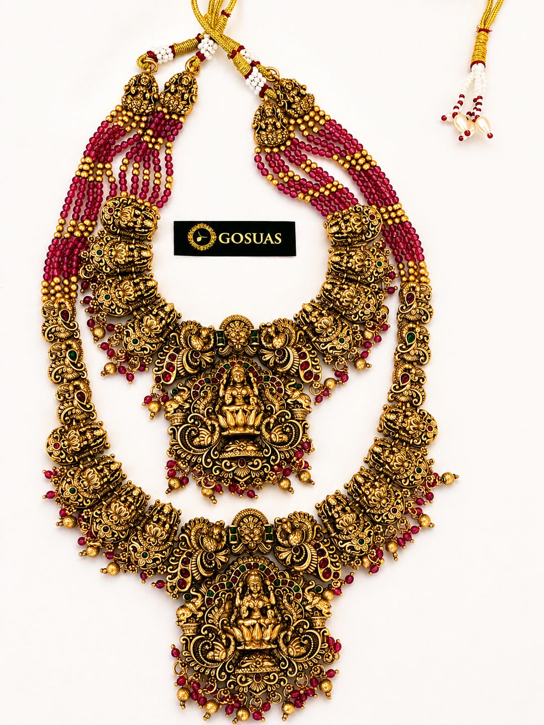 Bridal Antique heavy temple Necklace set