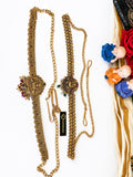 Bridal heavy Antique hip chain