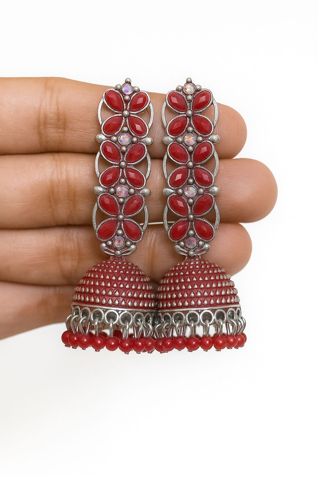 New Arrival | Oxidised Jhumkas ✨  Beautiful, lightweight & stylish jhumkas perfect for everyday wear and festive looks