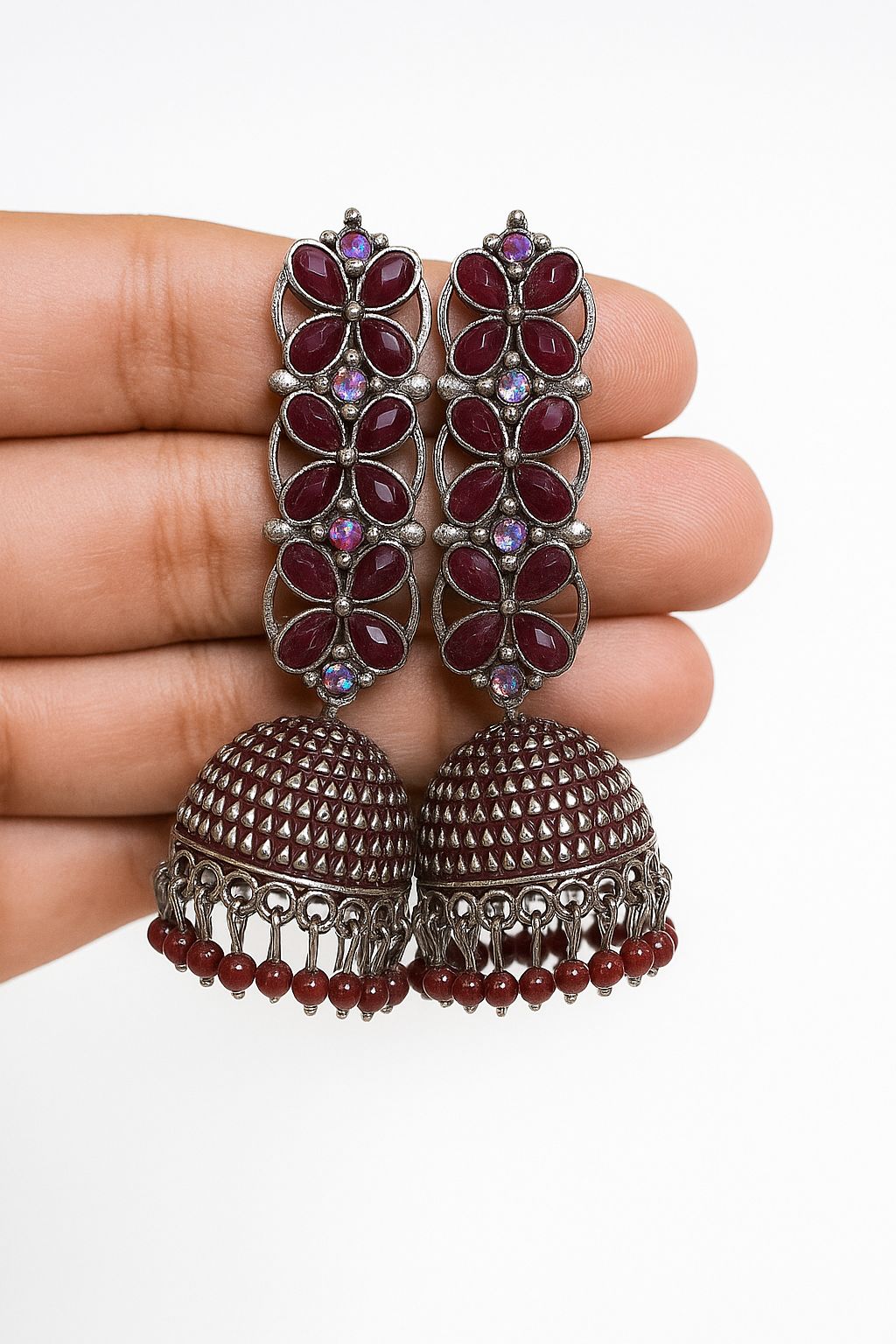New Arrival | Oxidised Jhumkas ✨  Beautiful, lightweight & stylish jhumkas perfect for everyday wear and festive looks