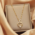 New Stock! Light Luxury Love heart Necklace!