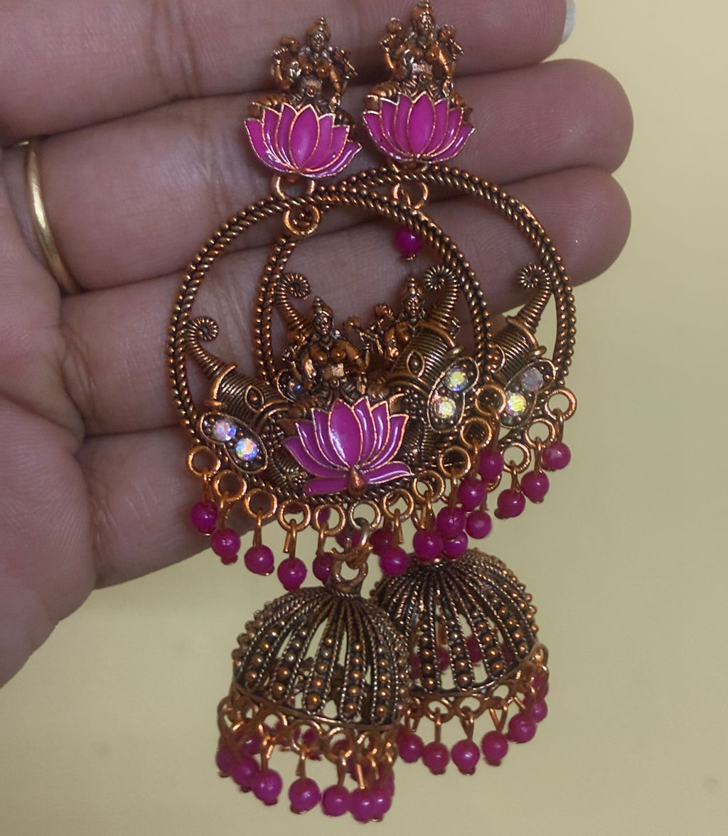 Lotus temple designed hanging jimukha