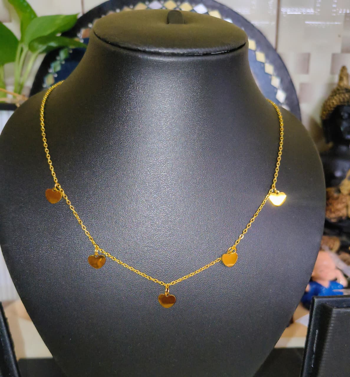 NEW STOCK|Stainless steel gold plated simple neck chain