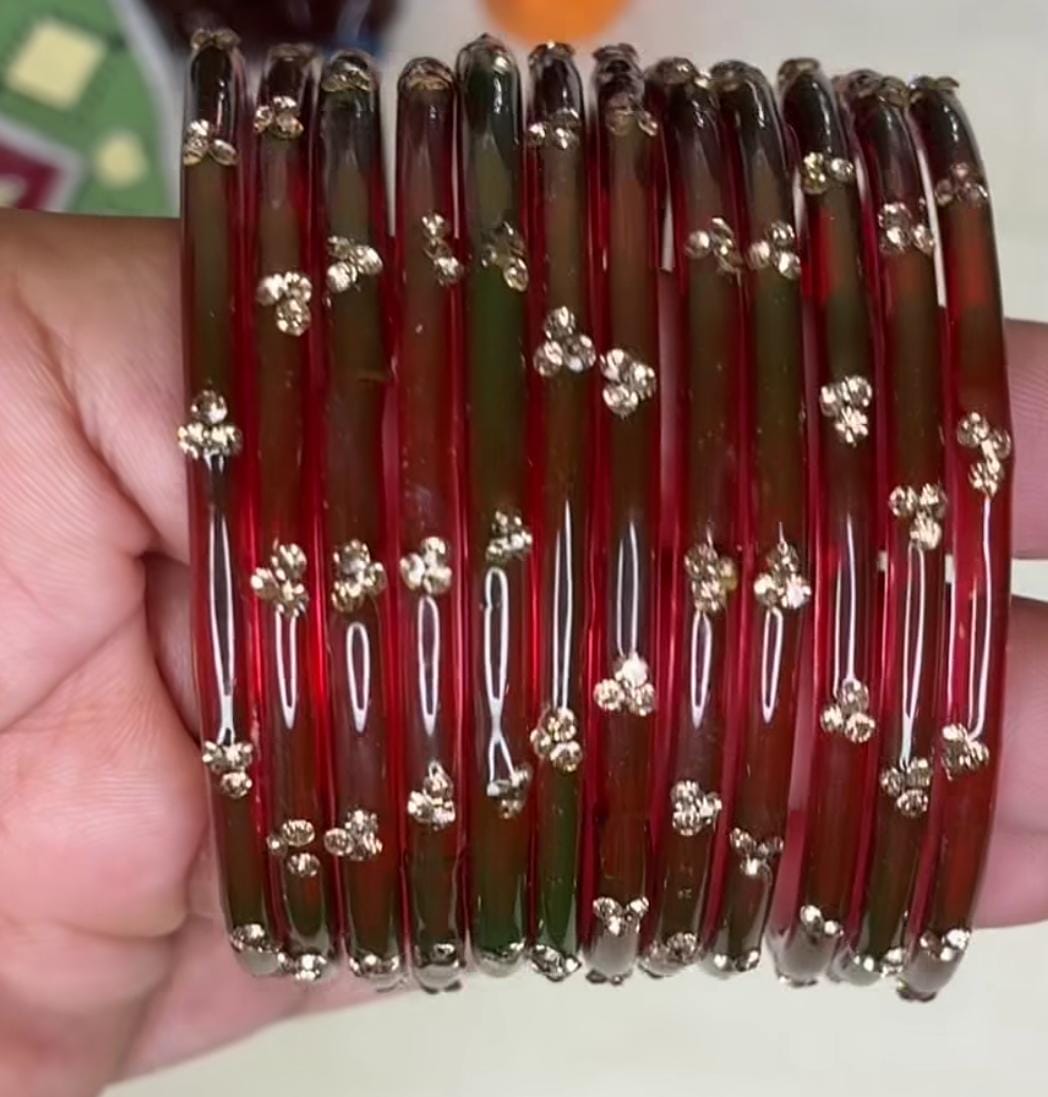 Stone kuppivala/ glass bangles