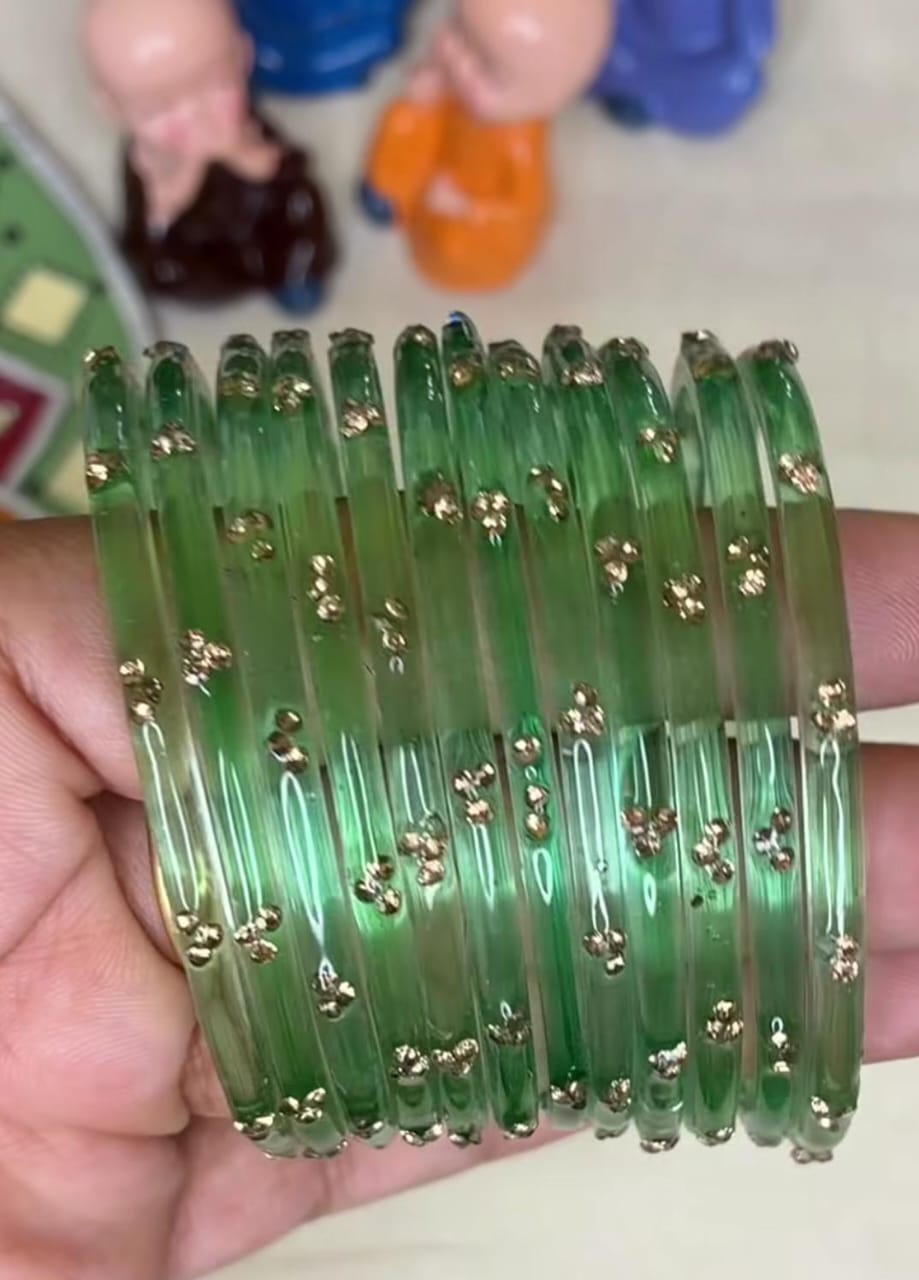 Stone kuppivala/ glass bangles